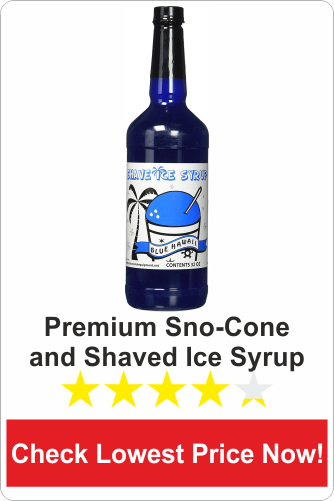 Premium Sno-Cone and Shaved Ice Syrup