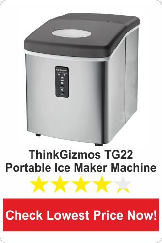ThinkGizmos Portable-Counter Top Ice Maker Machine TG22 