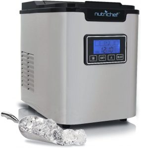 NutriChef ice maker with freezer PICEM62